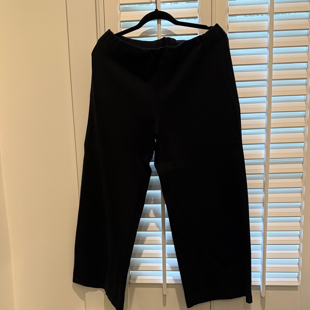 ANN MASHBURN Women’s Ponte Elegant Black Dress Pants